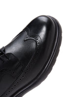 Men's Black Leather Casual Shoes | Derimod Men's Black Leather Casual Shoes | Derimod