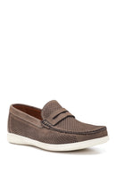 Erkek Deri Nubuk Loafer | Derimod Erkek Deri Nubuk Loafer | Derimod