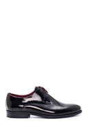 Men's Black Leather Patent Leather Classic Shoes | Derimod Men's Black Leather Patent Leather Classic Shoes | Derimod