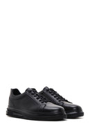 Erkek Siyah Deri Sneaker | Derimod Erkek Siyah Deri Sneaker | Derimod