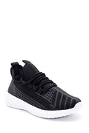 Kadın Siyah Desenli Sneaker | Derimod Kadın Siyah Desenli Sneaker | Derimod