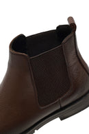Men's Brown Leather Chelsea Boot | Derimod Men's Brown Leather Chelsea Boot | Derimod