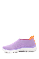 Kadın Mor Neon Detaylı Sneaker | Derimod Kadın Mor Neon Detaylı Sneaker | Derimod