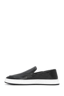 Men's Black Leather Casual Loafer | Derimod Men's Black Leather Casual Loafer | Derimod