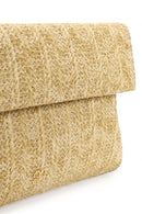 Kadın Bej Hasır Portföy Çanta | Derimod Kadın Bej Hasır Portföy Çanta | Derimod