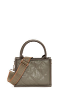 Women's Green Quilted Handbag | Derimod Women's Green Quilted Handbag | Derimod