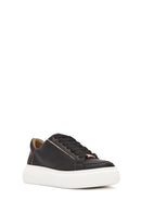 ACBC x Derimod Women's Black Lace-Up Chunky Sole Sneakers | Derimod ACBC x Derimod Women's Black Lace-Up Chunky Sole Sneakers | Derimod
