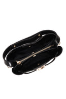 Woman Black Long-Strap Classic Shoulder Bag | Derimod Woman Black Long-Strap Classic Shoulder Bag | Derimod