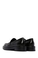 Kadın Siyah Deri Maskülen Casual Loafer | Derimod Kadın Siyah Deri Maskülen Casual Loafer | Derimod