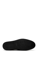 Erkek Siyah Deri Baskılı Casual Loafer | Derimod Erkek Siyah Deri Baskılı Casual Loafer | Derimod
