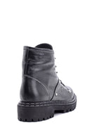 Women's Lace-up Leather Boots | Derimod Women's Lace-up Leather Boots | Derimod
