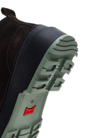 Camper Erkek Koyu Gri Brutus Trek Michelin Nubuk Deri Casual Ayakkabı | Derimod Camper Erkek Koyu Gri Brutus Trek Michelin Nubuk Deri Casual Ayakkabı | Derimod