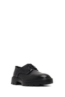 Men's Black Lace-up Leather Casual Shoes | Derimod Men's Black Lace-up Leather Casual Shoes | Derimod