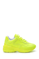 Women's High-Sole Leather Sneaker | Derimod Women's High-Sole Leather Sneaker | Derimod