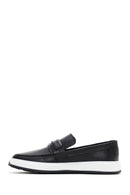 Erkek Siyah Deri Casual Loafer | Derimod Erkek Siyah Deri Casual Loafer | Derimod