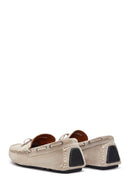 Erkek Vizon Süet Deri Casual Loafer | Derimod Erkek Vizon Süet Deri Casual Loafer | Derimod