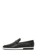 Men's Black Leather Casual Loafer | Derimod Men's Black Leather Casual Loafer | Derimod