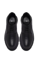 Men's Black Lace-up Leather Casual Shoes | Derimod Men's Black Lace-up Leather Casual Shoes | Derimod