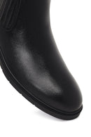 Men's Black Leather Chelsea Boot | Derimod Men's Black Leather Chelsea Boot | Derimod