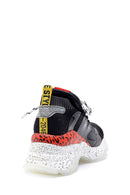 Women's High-Sole Leather Sneaker | Derimod Women's High-Sole Leather Sneaker | Derimod