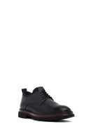 Male Black Lace-up Leather Casual Shoes | Derimod Male Black Lace-up Leather Casual Shoes | Derimod