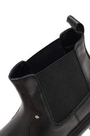 Men's Black Leather Chelsea Boot | Derimod Men's Black Leather Chelsea Boot | Derimod