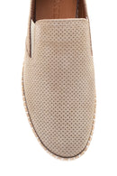 Men's Beige Suede Leather Loafer | Derimod Men's Beige Suede Leather Loafer | Derimod