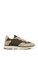 Men's Mink Lace-up Leather Sneaker | Derimod Men's Mink Lace-up Leather Sneaker | Derimod