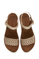 Women's Patterned Sandals | Derimod Women's Patterned Sandals | Derimod