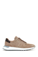 Men's Mink Suede Leather Sneaker | Derimod Men's Mink Suede Leather Sneaker | Derimod
