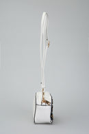 Women's Crossbody Bag with Flower Detail | Derimod Women's Crossbody Bag with Flower Detail | Derimod