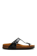 Men's Leather Flip Flops | Derimod Men's Leather Flip Flops | Derimod