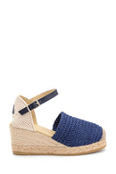 Kadın Dolgu Topuklu Espadril | Derimod Kadın Dolgu Topuklu Espadril | Derimod