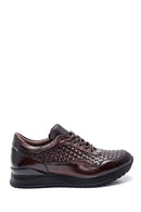 Men's Leather Braided Sneaker | Derimod Men's Leather Braided Sneaker | Derimod