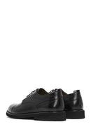 Men's Black Laced Leather Classic Shoes | Derimod Men's Black Laced Leather Classic Shoes | Derimod