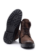 Men's Nubuck Leather Boots | Derimod Men's Nubuck Leather Boots | Derimod