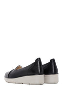 Kadın Siyah Deri Comfort Loafer | Derimod Kadın Siyah Deri Comfort Loafer | Derimod