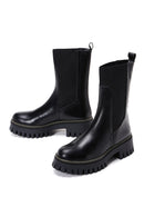 Women's Black Leather Chelsea Boots | Derimod Women's Black Leather Chelsea Boots | Derimod