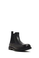 Men's Black Leather Chelsea Boot | Derimod Men's Black Leather Chelsea Boot | Derimod
