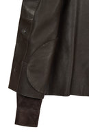 Sandiego Woman Brown Oversize Suede Jacket | Derimod Sandiego Woman Brown Oversize Suede Jacket | Derimod