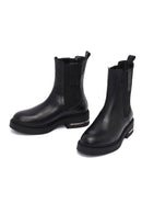 Women's Black Leather Chelsea Boot | Derimod Women's Black Leather Chelsea Boot | Derimod