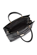 Women's Black Long Strap Classic Handbag | Derimod Women's Black Long Strap Classic Handbag | Derimod