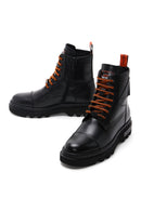 Harley Davidson Men's Black Jordan Leather Boots | Derimod Harley Davidson Men's Black Jordan Leather Boots | Derimod