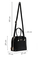 Women's Black Long Strap Classic Handbag | Derimod Women's Black Long Strap Classic Handbag | Derimod