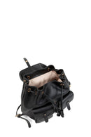 Geox Women's Black Faloria Leather Backpack | Derimod Geox Women's Black Faloria Leather Backpack | Derimod