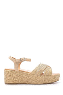 Women's Straw Detailed Sandals | Derimod Women's Straw Detailed Sandals | Derimod