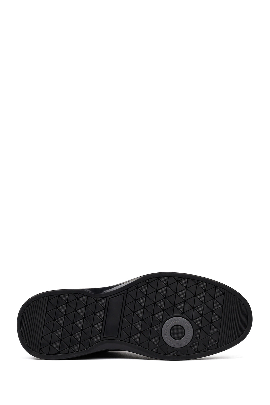 Erkek Kahverengi Bağcıklı Deri Casual Sneaker
