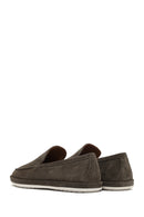 Men's Khaki Suede Leather Loafer | Derimod Men's Khaki Suede Leather Loafer | Derimod