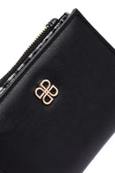 Women's Black Leopard Wallet | Derimod Women's Black Leopard Wallet | Derimod
