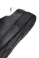 Erkek Siyah Bağcıklı Kalın Tabanlı Sneaker | Derimod Erkek Siyah Bağcıklı Kalın Tabanlı Sneaker | Derimod